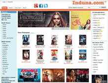Tablet Screenshot of induna.com